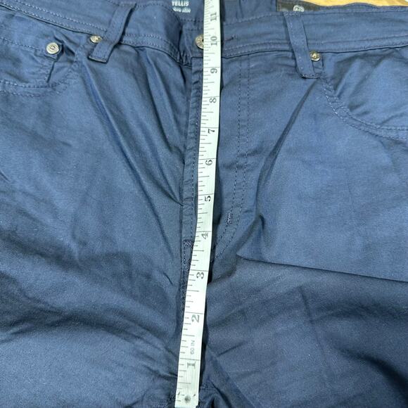 AG Adriano Goldschmied Tellis Modern Slim Mens Navy Blue 34 x 34 New With Defect - Picture 8 of 10